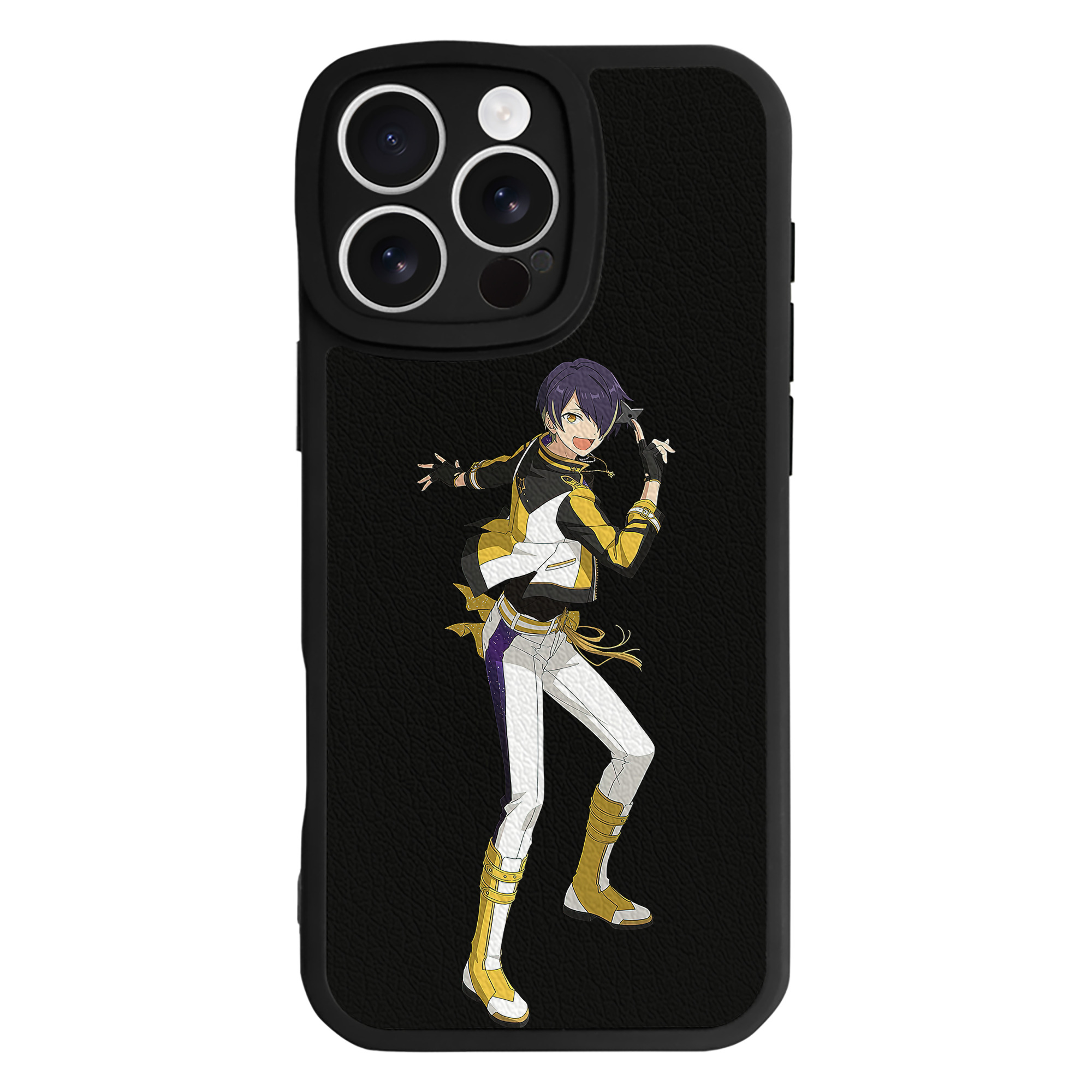 （画像用） あんさんぶるスターズ! Ensemble Stars 【iPhone 16シリーズ対応】シリコンスマホケース（レザー調） 材質：シリコン